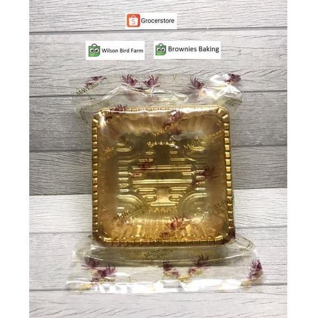 Moon Cake Tray Plastik Besar isi 10 Set