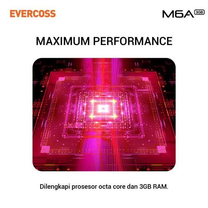 EVERCOSS M6A (3GB) - RAM 3GB / ROM 16GB