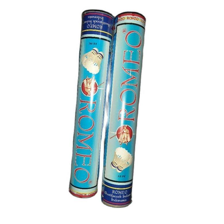 ready stock shuttlecock romeo biru elvana - kok bulutangkis original | shuttlecock termurah & berkua