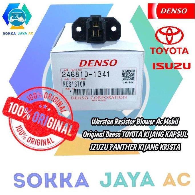 Super Hot, Werstan Resistor Blower Ac Mobil Original Denso Toyota Kijang Kapsul Kijang Krista Isuzu 
