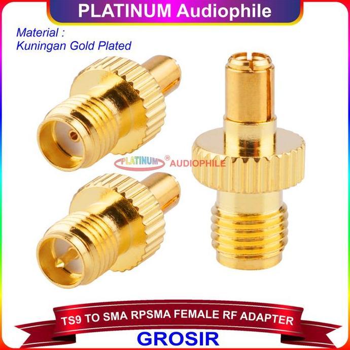 Konektor TS9 to RP SMA RPSMA Male Female RF Adapter Connector Antena