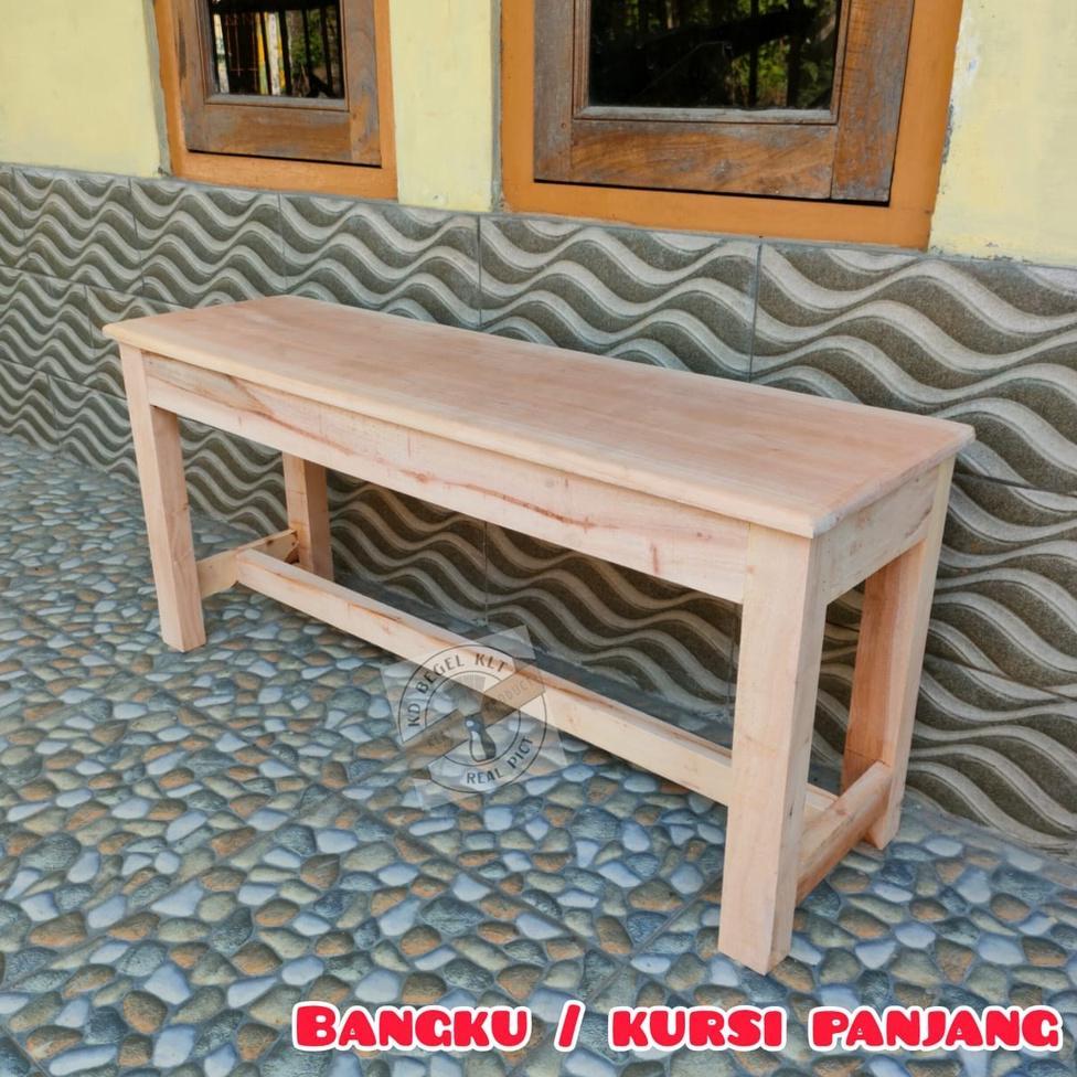Kursi Bangku Kayu | Kursi Panjang | Kursi Taman