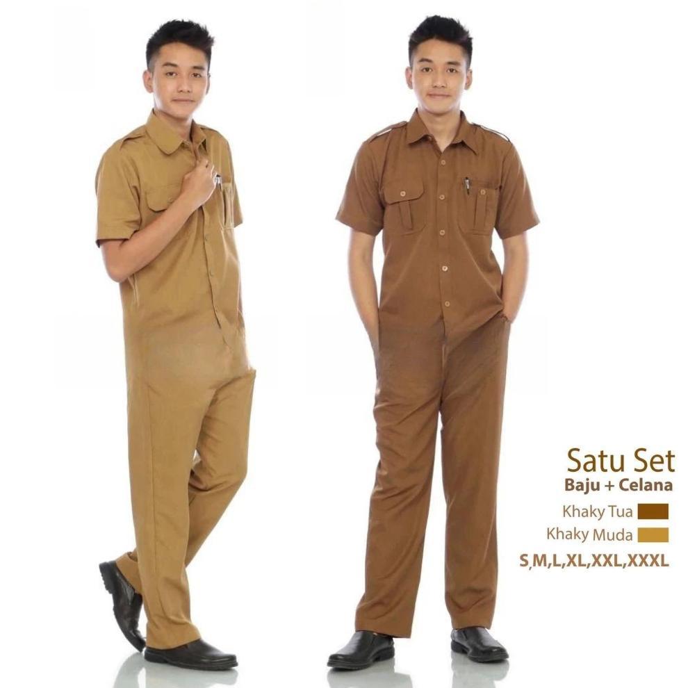 Bagus Seragam Pns Pemda Pria Baju Pdh Pegawai Negeri Satu Stell Asn Baju Guru Pns Pemda Baju Dinas M