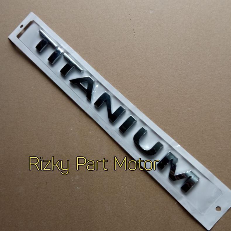 Emblem / Logo TITANIUM Ford Ecosport