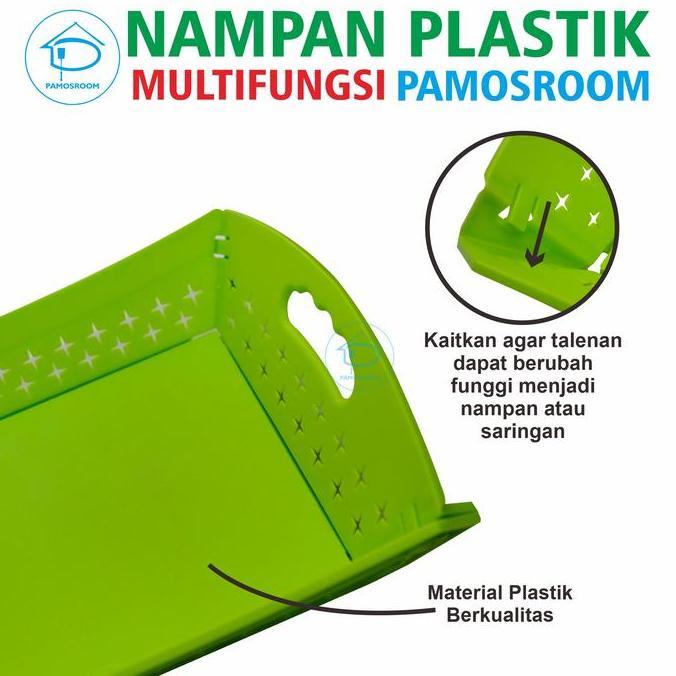 Pamosroom Talenan Lipat Multifungsi 2 In 1 Talenan Baskom Lipat 2 In 1