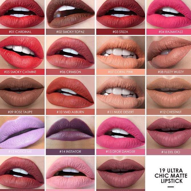 Lipcolor- (Ready & Ori) Focallure 19 Colors Warna Matte Crayon Lipstick Fa22 Fa 22 Paket Ombre Viral