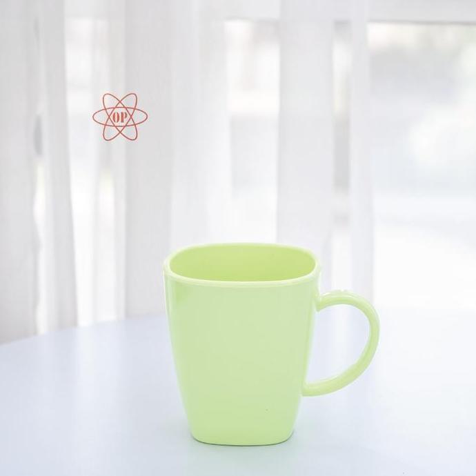 Cangkir Melamin CK-133 - 3pcs/6pcs - 300ml - Putih - Tebal & Tahan Panas - Minuman, Kopi, Kitchenwar