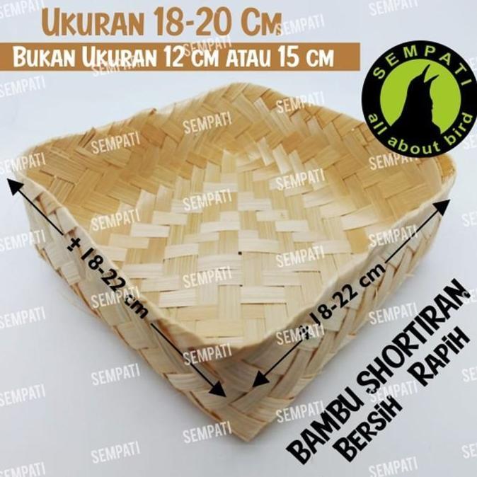 BESEK SIRIP SARANG WALET BESEK BAMBU ANYAMAN BESEK KOTAK HAMPERS BAKUL