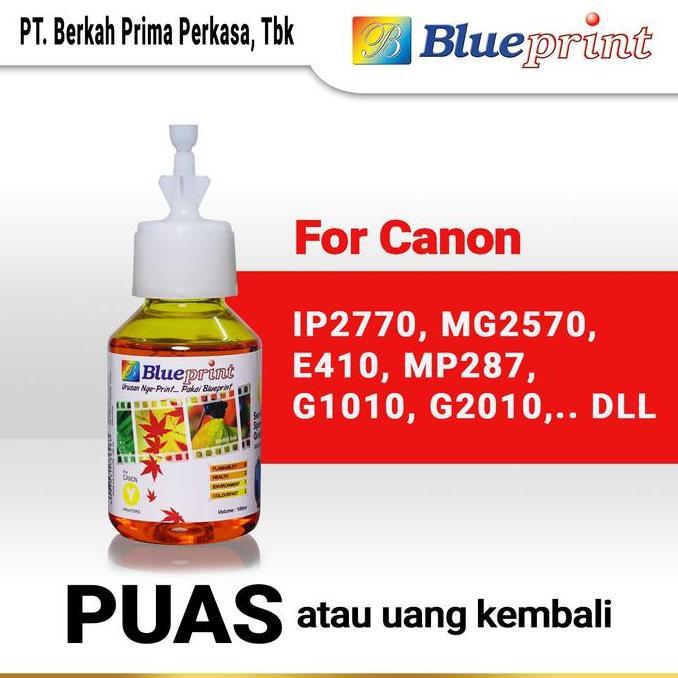 Softrit- Tinta Canon Blueprint Refill For Printer Canon Ip 2770 G1010 G2000 G2010 100Ml - Varian War