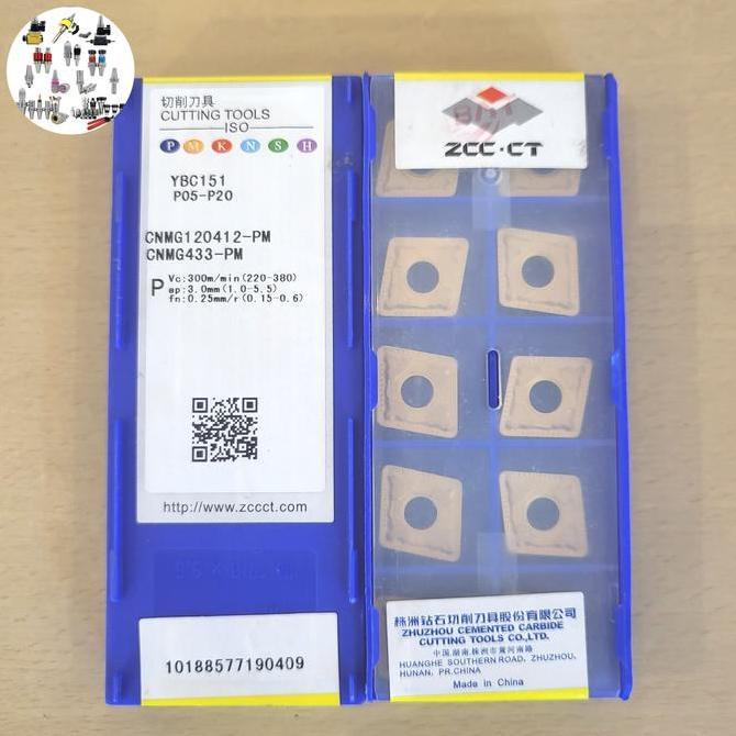 PINA CNMG 120412 ZCC INSERT CNMG 120412 MATA BUBUT CNMG 120412 INSERT ZCC INSERT BUBUT 120412