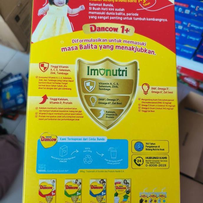 Xcxc- Dancow 1+ Susu Anak 1-3 Tahun Box 1000G/1Kg Madu Bubuk