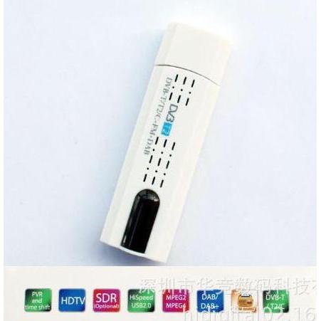 TWOVAN DVB-T2 Penerima Signal Digital TV Tuner HDTV USB Stick utk Komputer