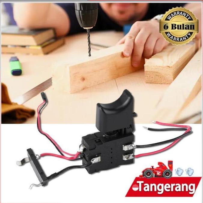 MRIKI Saklar Switch Mesin Bor Baterai DC / Saklar Switch Mesin Bor Cordless / Switch Saklar Trigger 