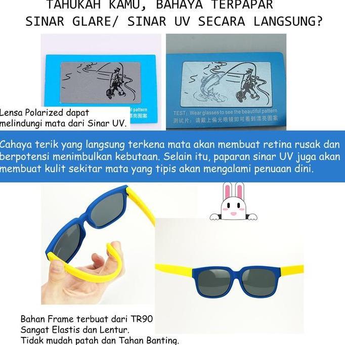 Kind- Kacamata Anak/ Kacamata Sunglasses Anak/ Kacamata Anti Sinar Uv/802