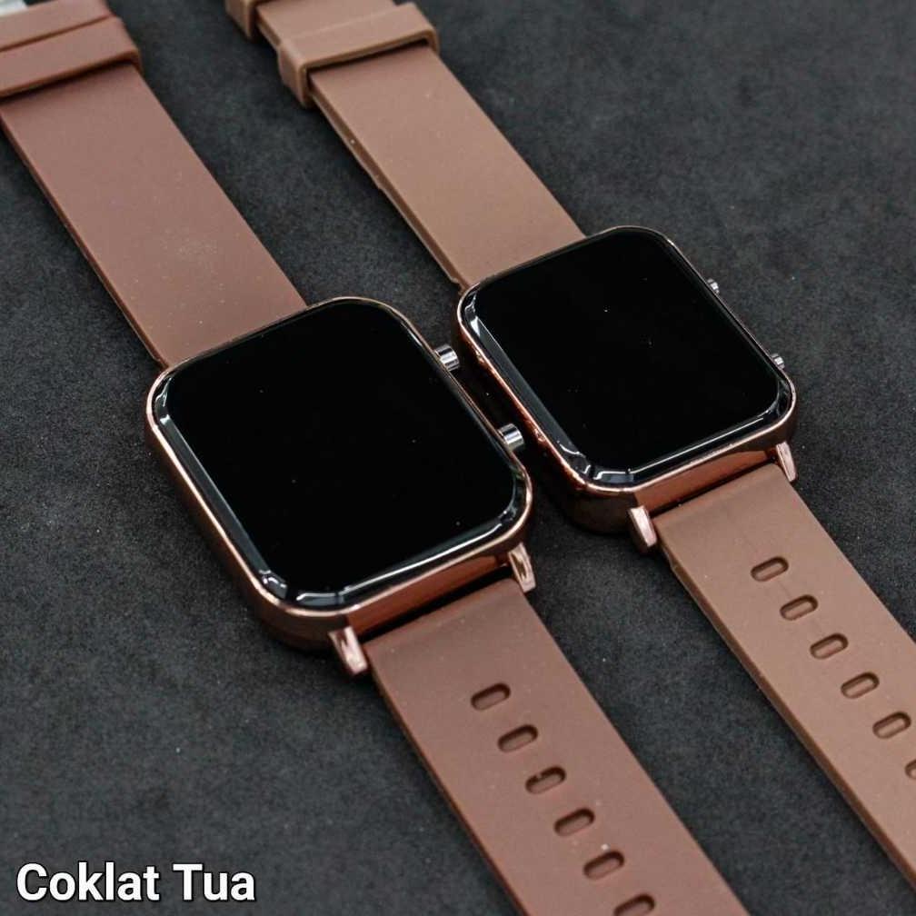 ORIGINAL JAM TANGAN PRIA WANITA LED WATCH / JAM TANGAN LED COUPLE / JAM LED CEWEK / JAM LED COWOK KE