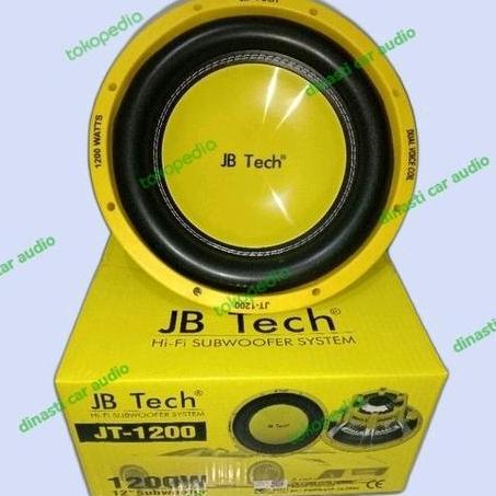 Kemasan Aman Subwoofer Jbtech Jt1200 - Double Coil - 12Inch - Dinasti Audio