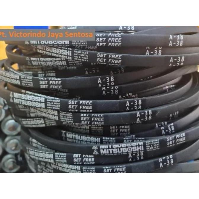 Trnasx- Vanbelt Tali Kipas Mitsuboshi A 38 , A38 Atau A-38