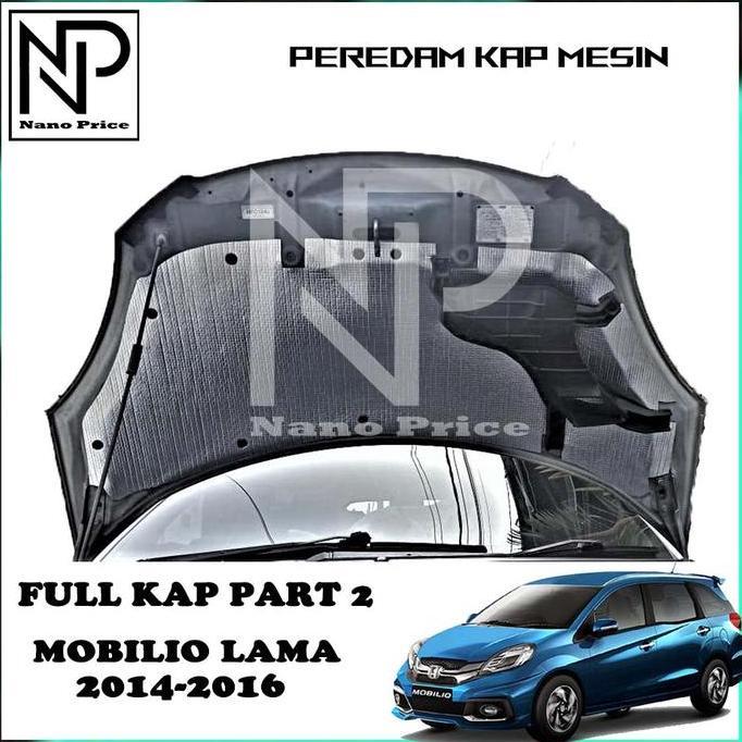 Peredam panas kap mesin mobil MOBILIO 2014-2016 full kap