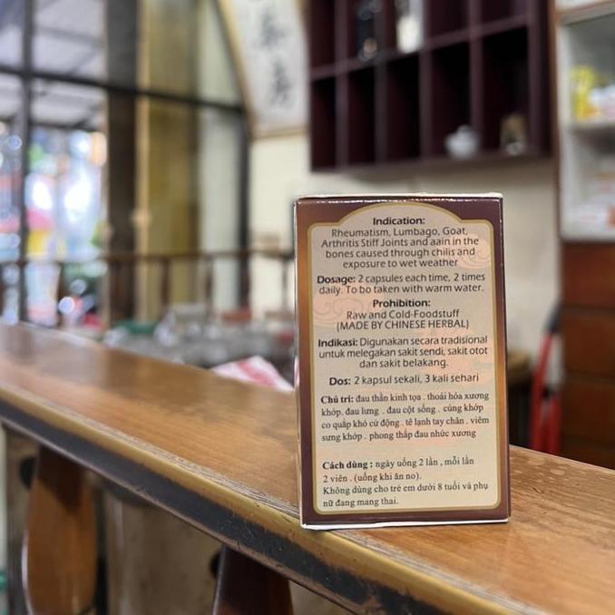 Drogen- Ganoderma Huo Luo Dan Obat Saraf Kejepit