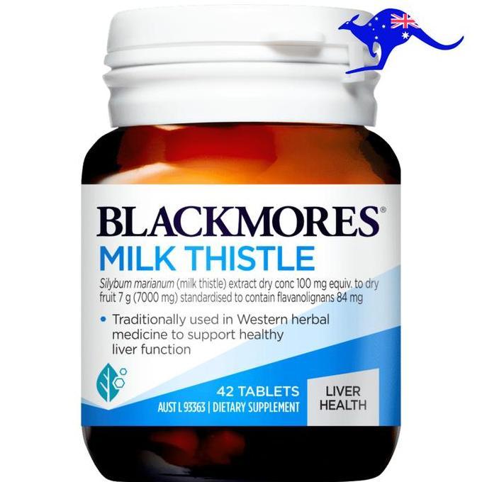 Haarvitamine- Blackmores Milk Thistle Liver Health 42 Tablets Silymarin Australia High Strength 60 /