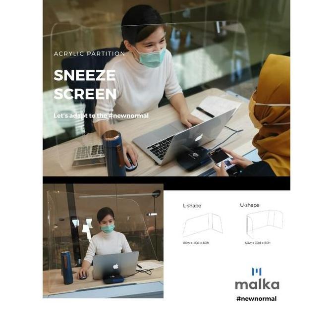 Partisi Akrilik Sneeze Screen