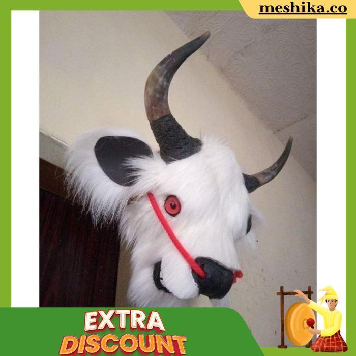 Promo Barongan Bantengan Full Bulu Free Kemul / Bantengan Dewasa / Barongan Bantengan Baru