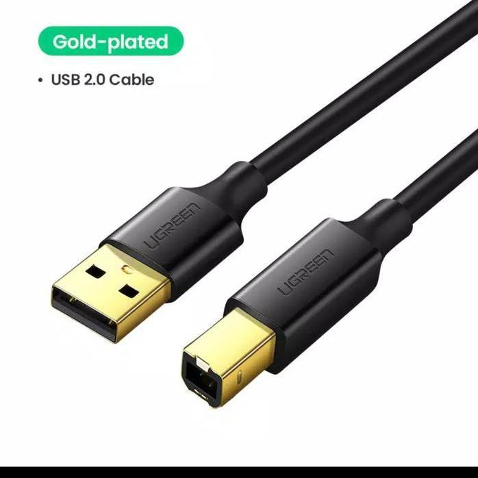Ugreen Kabel Usb 2.0 Male To B Printer Scanner Hp Canon Epson 5 Meter Hot 0426A