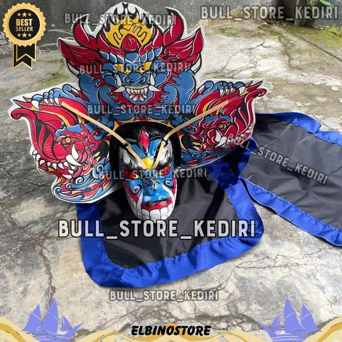 Barongan Spons Anak Motif Naga Jumbo Free Kemul Panjang