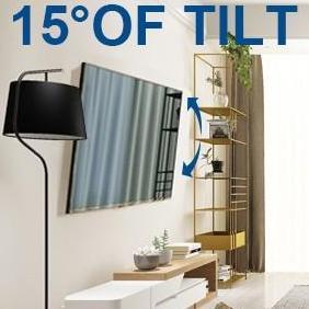 Zubehor- Bracket Tv Smart/Android Led 75 70 65 60 55 50 Inch Tilt Waterpass