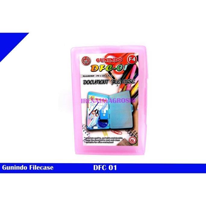 GUNINDO Dokumen File Case F4 DFC-01 Map File Plastik Tebal