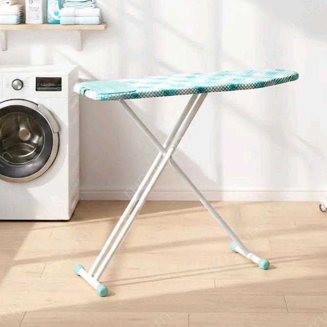 Stora Meja Setrika Lipat Uk 91 X 30 Cm Dengan Lapisan Busa Tebal Rangka Besi Berkualitas Dilengkapi 