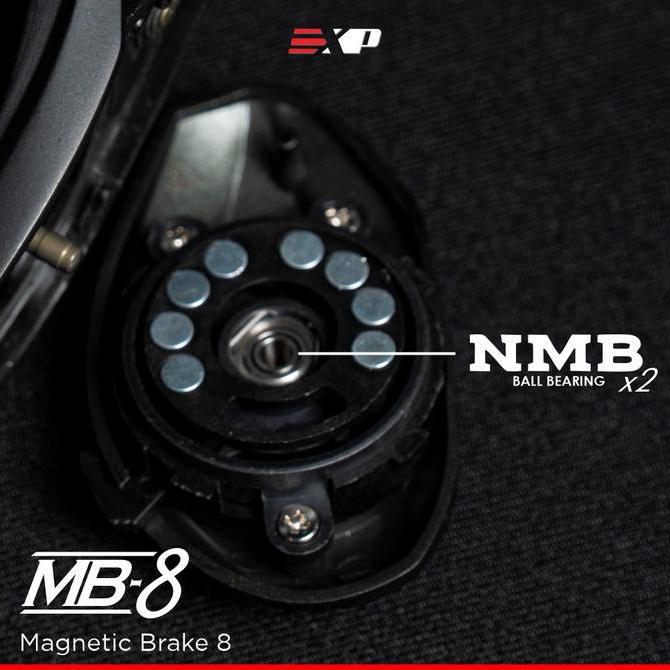 Murah Exp Leggera Reel Bc Baitcasting Sw Nmb Bearing Casting Left/Right Hand Fishing Reel Max Drag 4