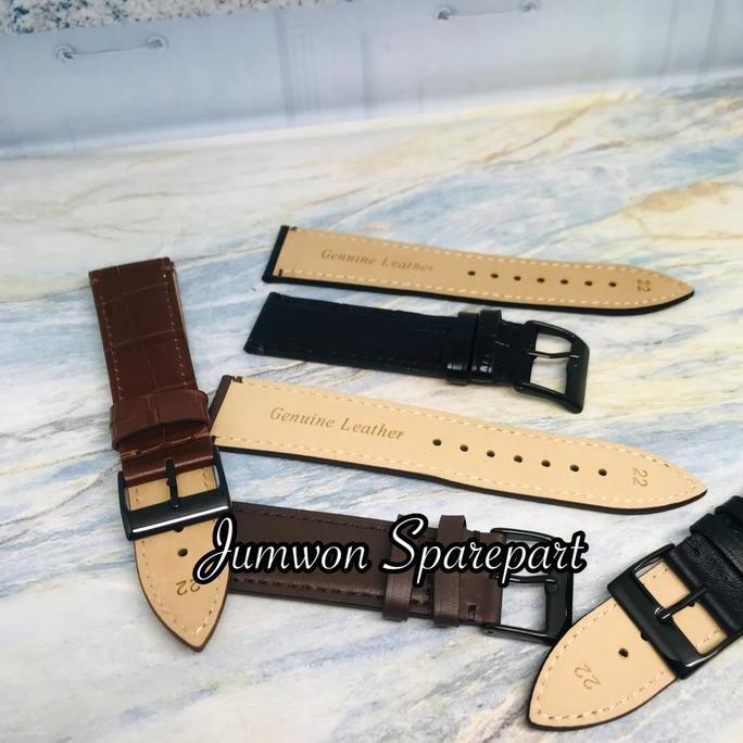 Strap Tali Jam Tangan Kulit Universal 14mm-22mm Tali Kulit Asli