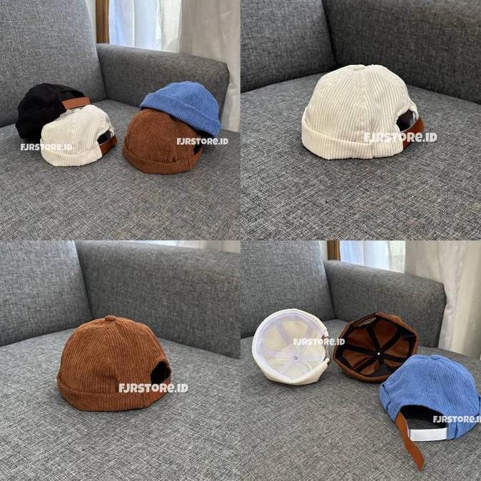 Topi Peci Uas Miki Hat Anak Laki Laki Bahan CORDUROY Usia 8 Bulan - 8 Tahun