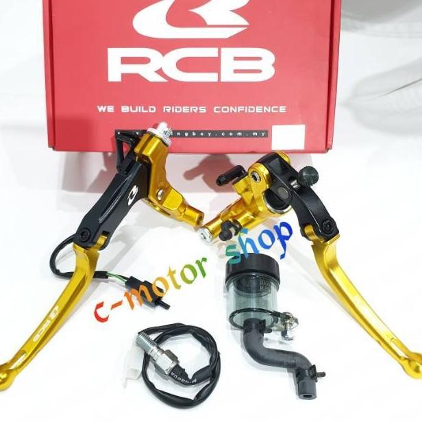 TERLARIS Master Rem Rcb S1 S 1 Kanan Kiri Kopling 14M Cnc Forged Master Rem Kanan Rcb Radial S1 Hand