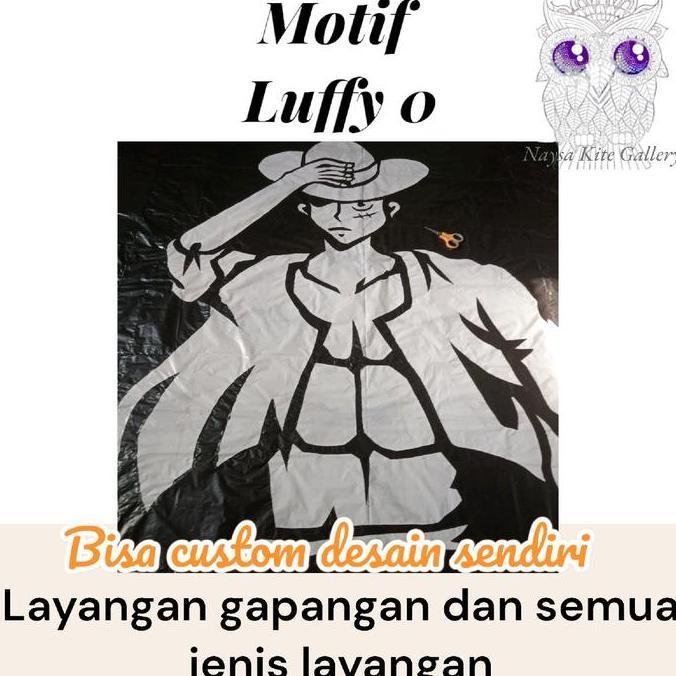 sampul plastik layangan karakter