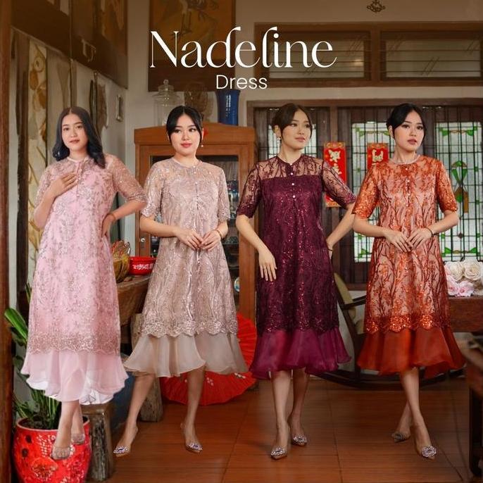 Nadeline Dress by Miss Nomi - Dress Pesta | Dress Kondangan | Dress Natal | Busui Friendly