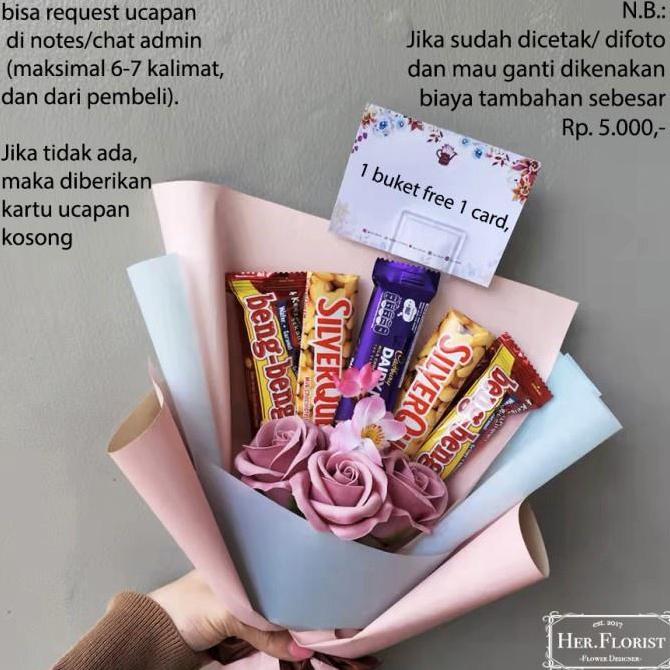 HER.FLORIST Buket Bunga dan Snack / Buket Snack NS