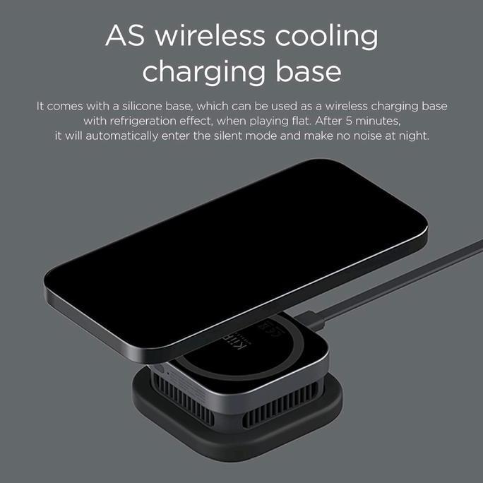 Component- Kiip Fw5 Charging Magnetic Cooler Pendingin Hp Gaming Fan Radiator Cooling