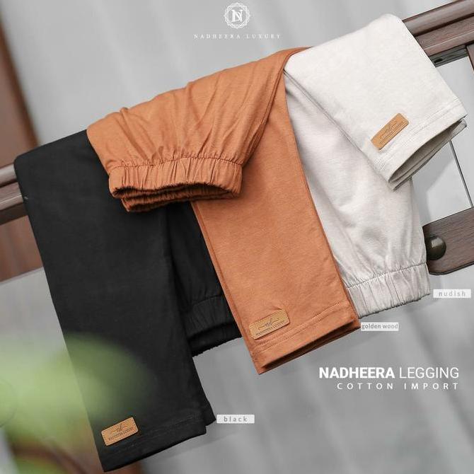 NADHEERA LEGGING Celana Legging Leging Wanita Ndr / Legging Lagging Jumbo Wudhu / Legging Olahraga W