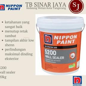Cat Wall Sealer Interior 5200 Nippon Paint 20kg