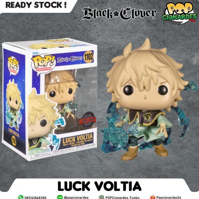 Funko Pop Animation Bla Clover Lu Voltia