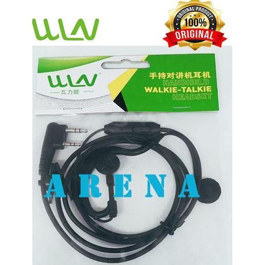 Lansung- Headset Earphone Ht Handy Talkie Walkie Talkie Headset Wln Original