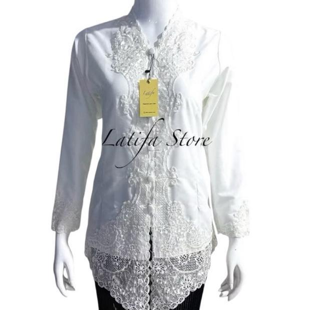 SERAVASHOP KEBAYA ENCIM BORDIR SENADA / KEBAYA BORDIR / KEBAYA ENCIM MODERN / KEBAYA WISUDA PREMIUM