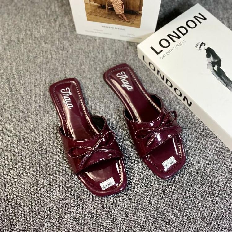 READY STOCK Sandal Wanita Bata sendal platfrom sendal teplek Kekinian flat shoes pita 2026