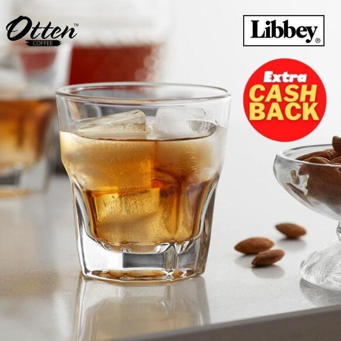 Taberu- Libbey - Gibraltar Rock Duratuff 8Oz / 240Ml - Glass Minum Kaca