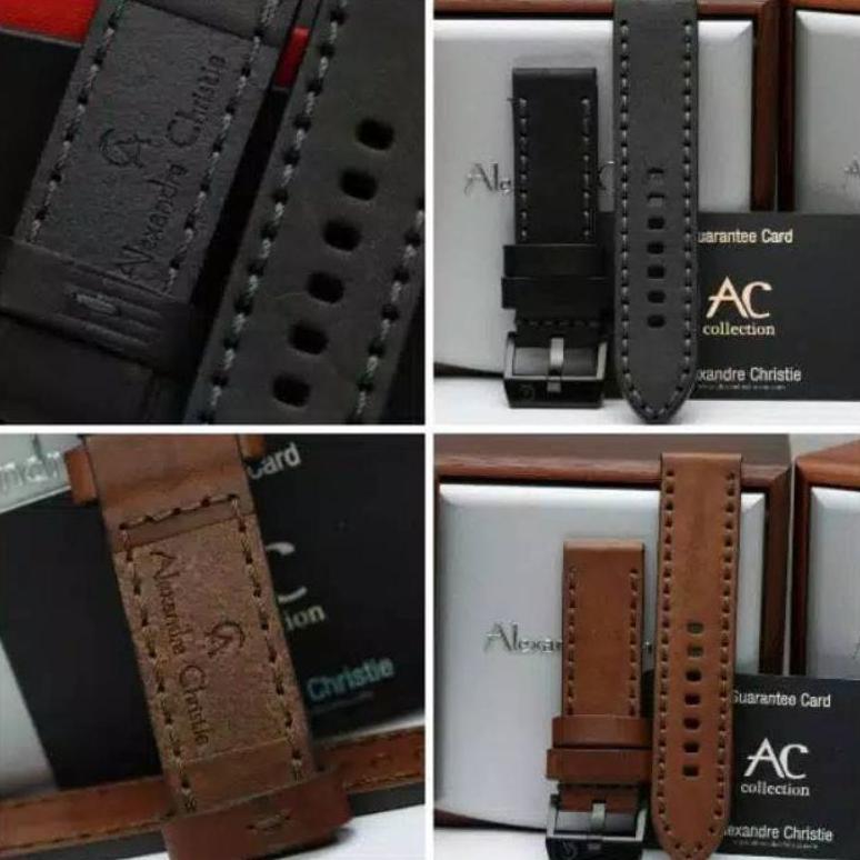 HOT TALI JAM KULIT ALEXANDRE CHRISTIE ORIGINAL, STRAP KULIT ALEXANDRE CHRISTIE ORIGINAL