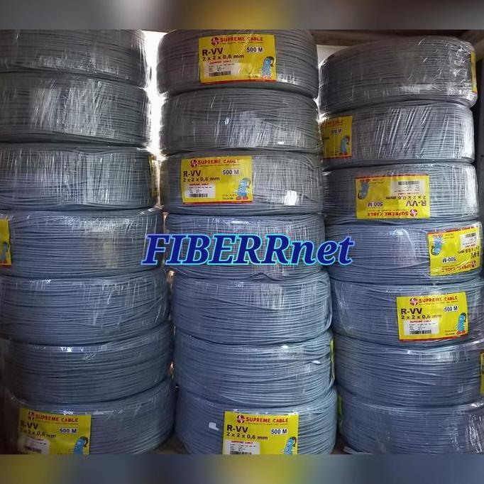 Lansung- Kabel Telepon Supreme Isi 4 / Kabel Telpon Supreme Isi 4