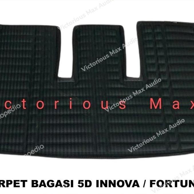 Karpet 5D Premium Bagasi Belakang Mobil Toyota Innova Reborn