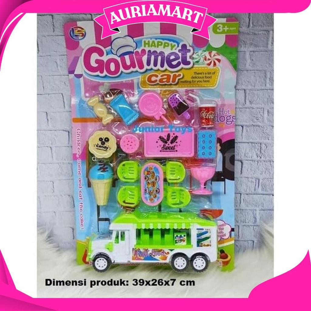 Mainan Happy Shopping Truck Happy Gourmet Car LI6 AT Termurah